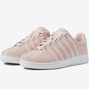 K swiss classic VN pink suede sneakers sz 12